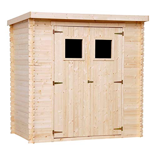 Wooden Garden Shed- Pent Shiplap Wooden Shed