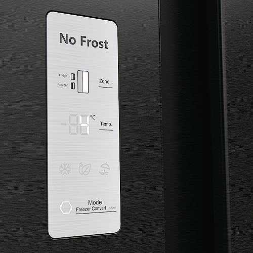 Fridgemaster Freestanding American Side by side Door Fridge Freezer