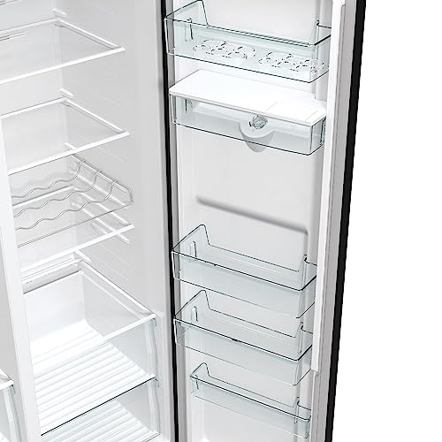 Fridgemaster Freestanding American Side by side Door Fridge Freezer