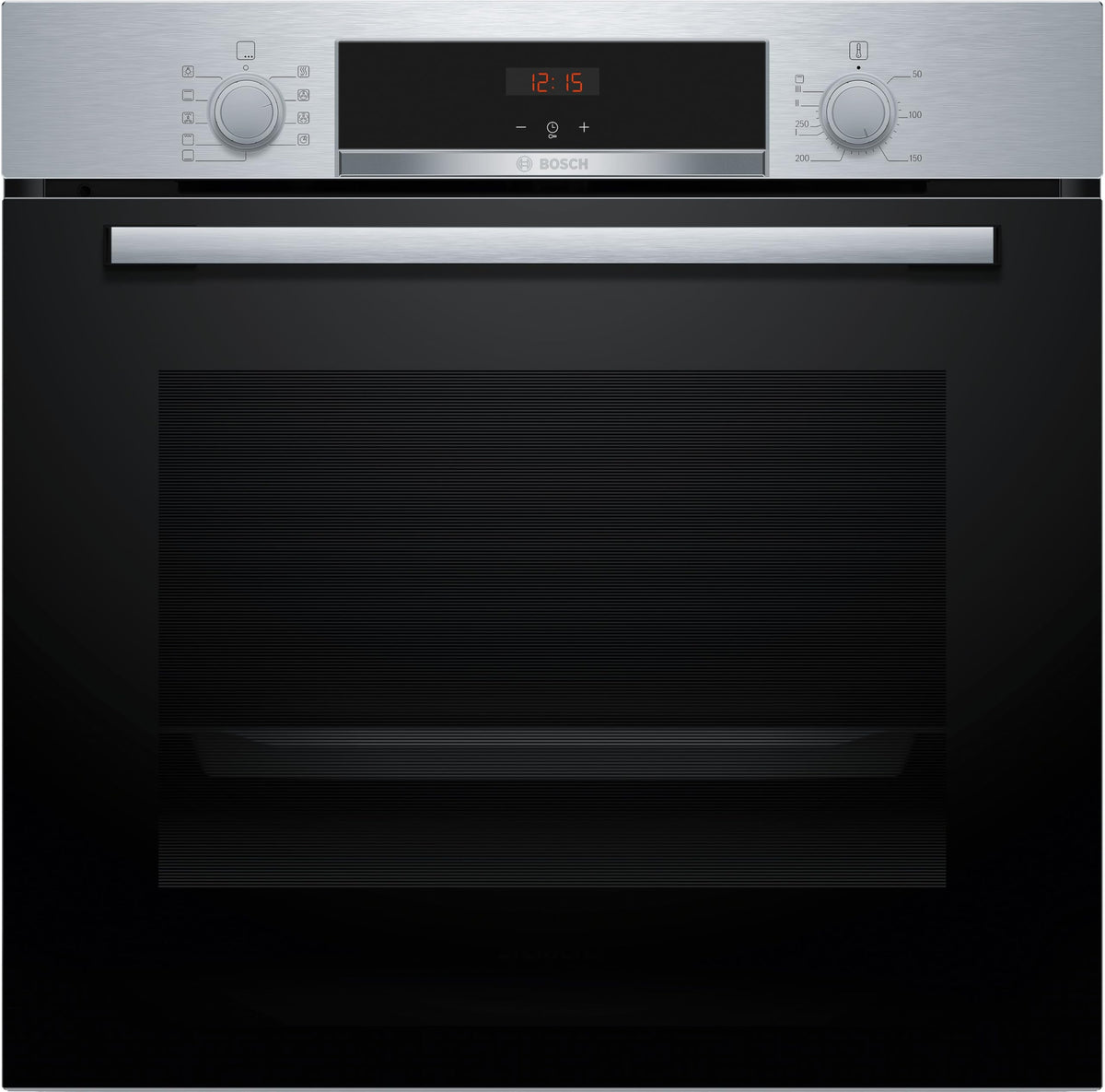 Bosch HBA272BB3, Stiftung Warentest GUT (2,0)*, Serie 4 Einbau-Backofen 60 x 60 cm, Pyrolyse-Selbstreinigung & Hydrolyse
