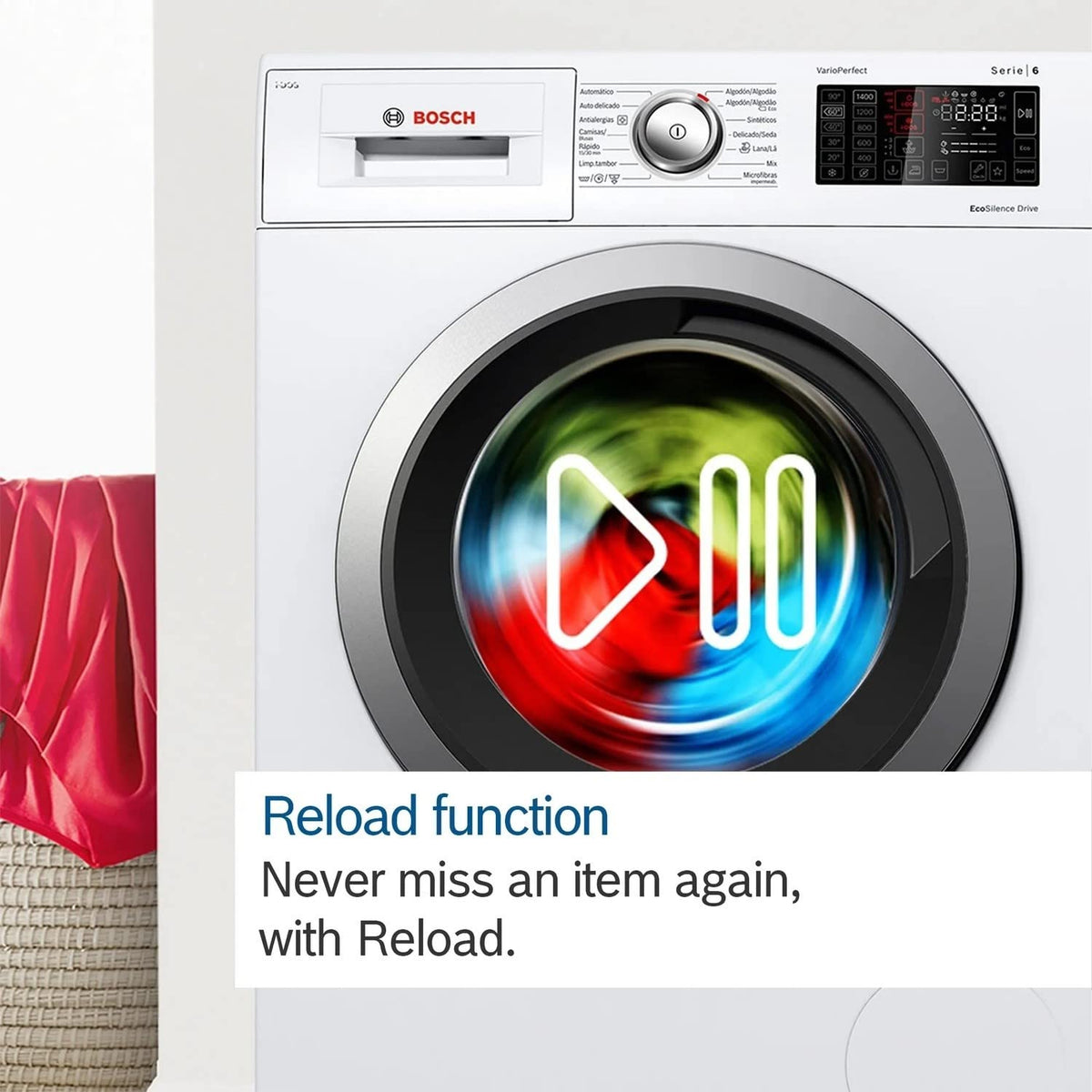 Bosch Washing Machine 9kg Capacity