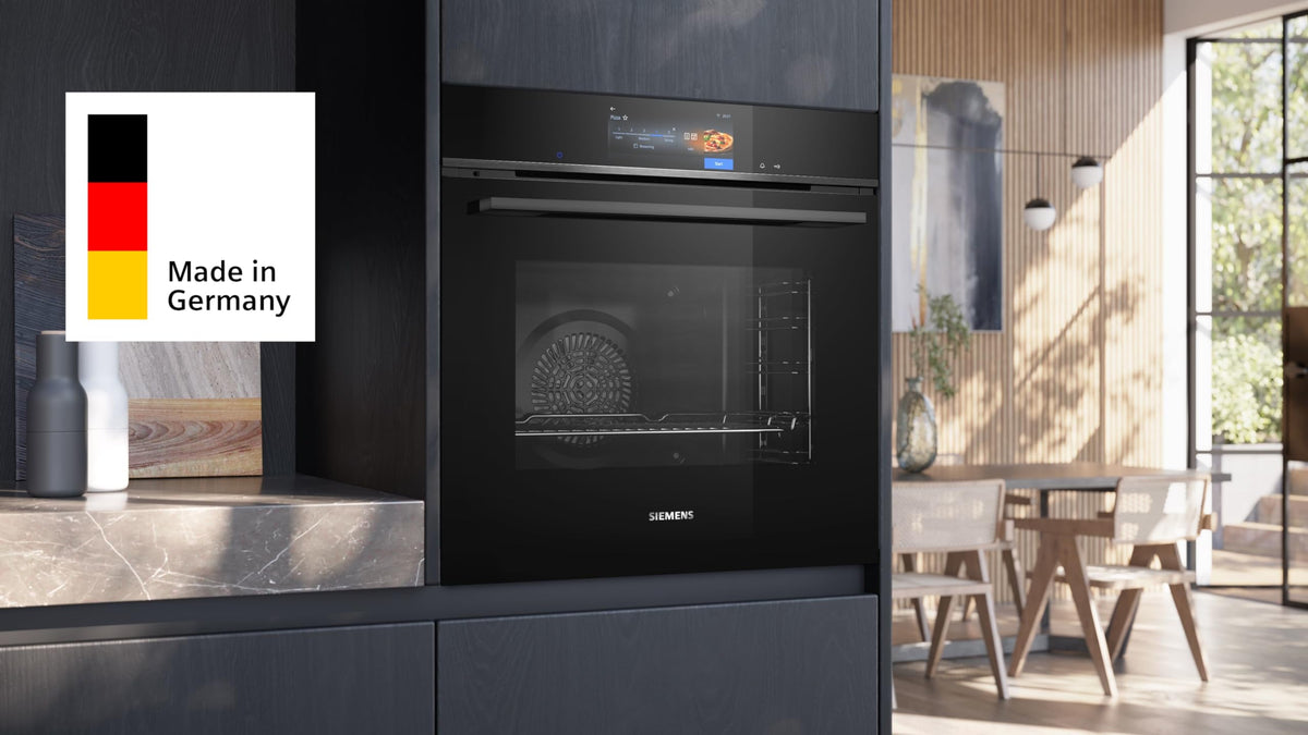 Siemens iQ700 Smarter Einbau-Backofen 60 x 60 cm Edelstahl HB774G1B1