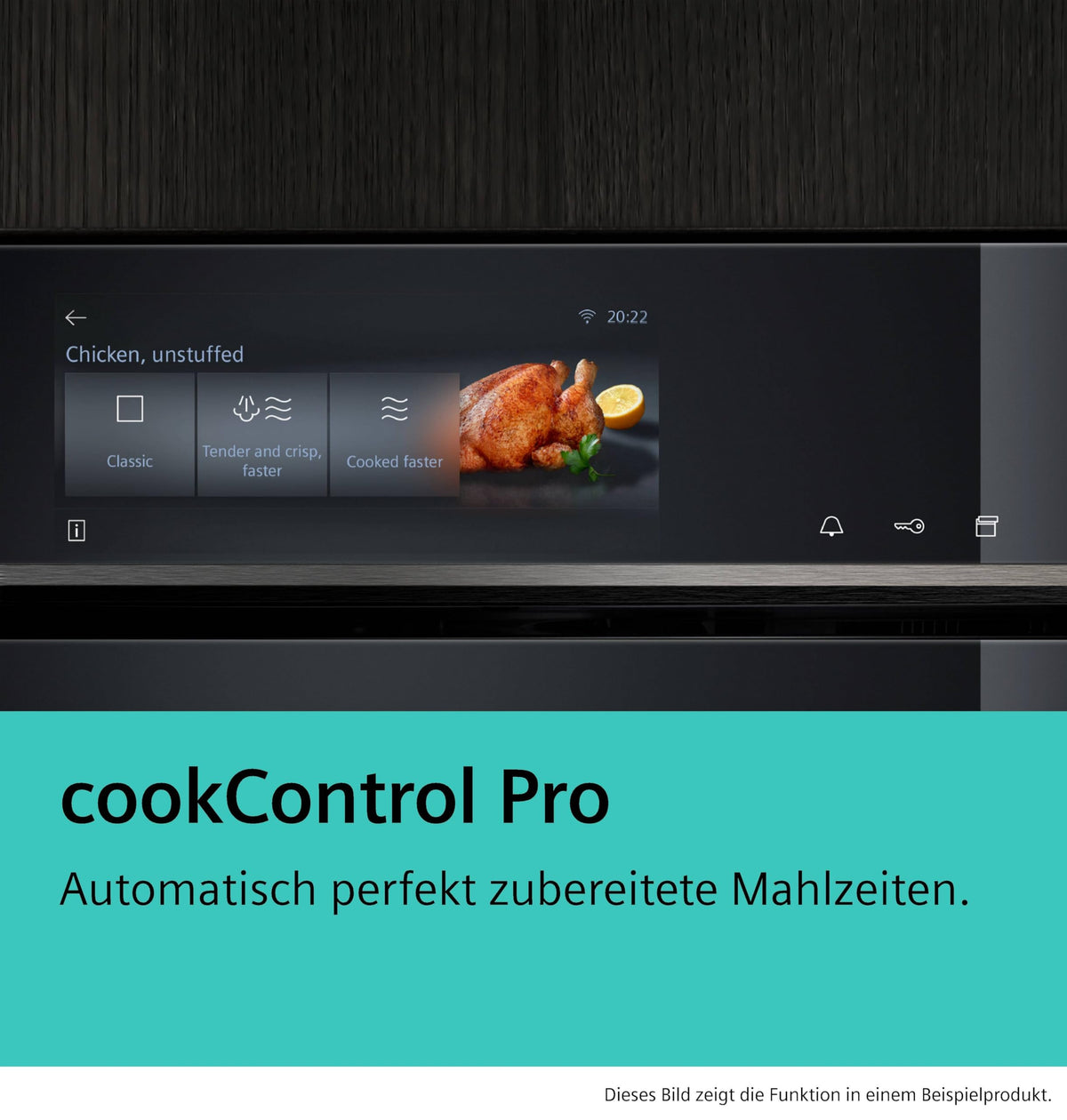 Siemens iQ700 Smarter Einbau-Backofen 60 x 60 cm Edelstahl HB774G1B1