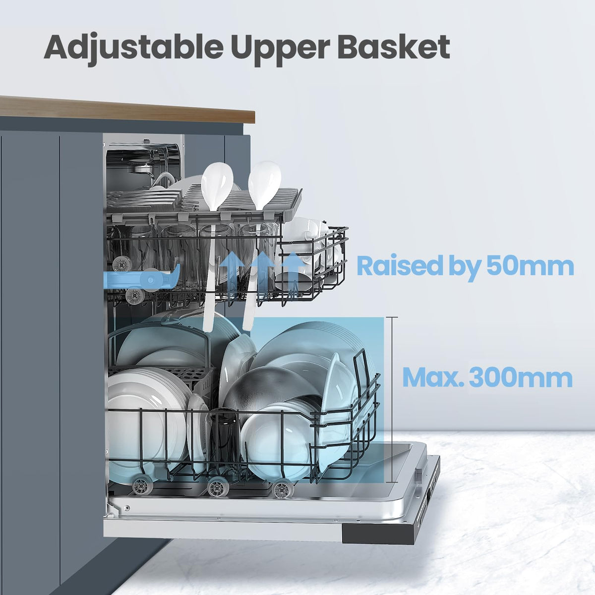 COMFEE' Fully Integrated Dishwasher