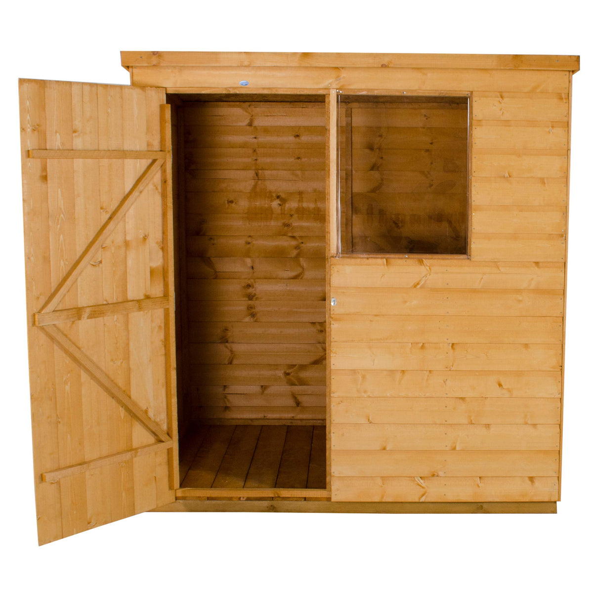 Forest Garden 6 x 4 Pent Shiplap Dip Treated
