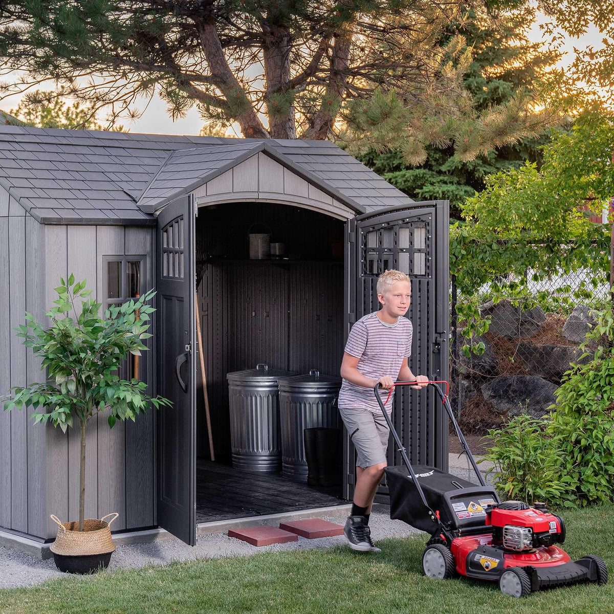 Lifetime Outdoor Storage Shed