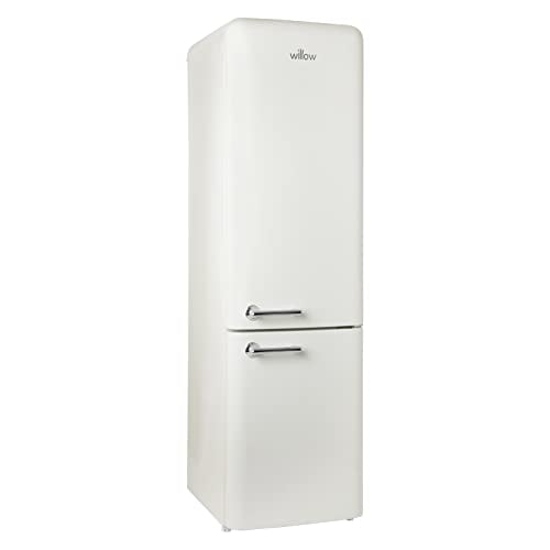 Willow 250L Frost Free Freestanding Retro Fridge Freezer