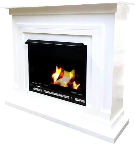 Gel and Ethanol Fireplaces Berlin Model Deluxe Fireplace