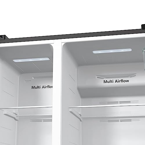 Fridgemaster Freestanding American Side by side Door Fridge Freezer