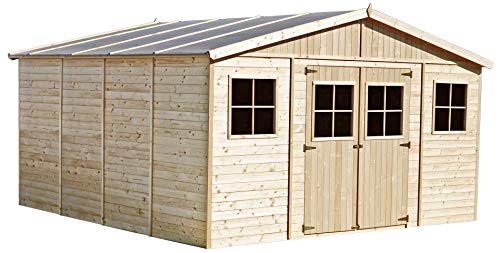 Wooden Garden Shed - Apex Shiplap Wooden Shed