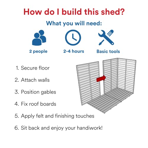 BillyOh Expert Garden Storage Shed 20x10
