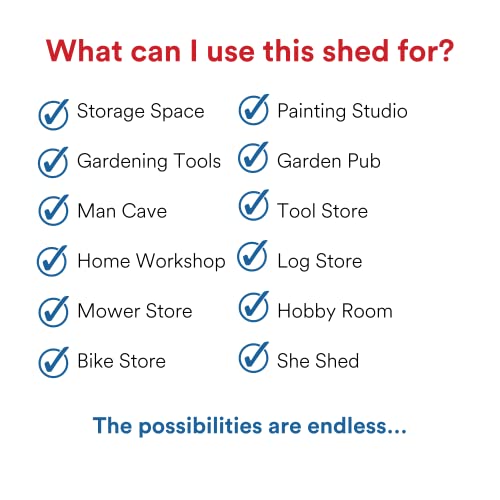 BillyOh Expert Garden Storage Shed 20x10