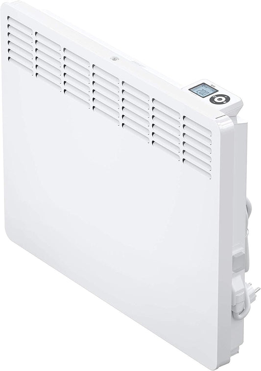 AEG Wandkonvektor WKL 1505 für ca. 15 m², 1500 W, 5-30 °C, wandhängend, LC-Display, Wochentimer, Metall, Ökodesign 2018, 236534