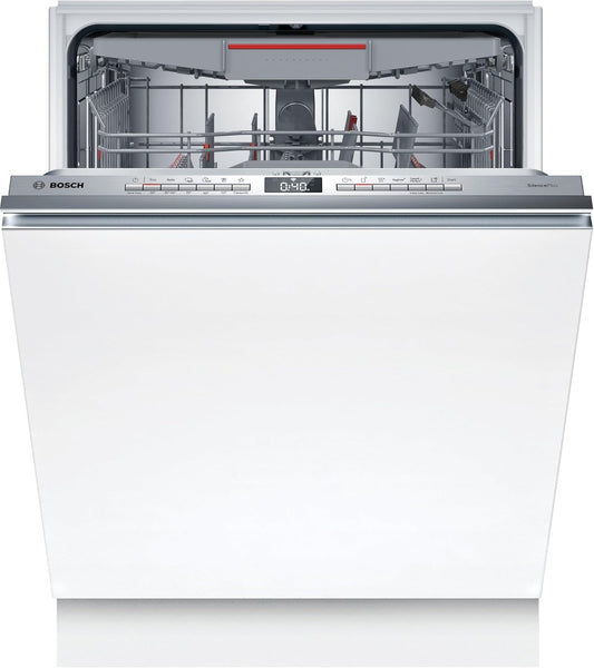 Bosch SMV4ECX32E, Serie 4, Smarter Geschirrspüler Vollintegriert 60 cm, Besteckschublade, Made in Germany Spülmaschine