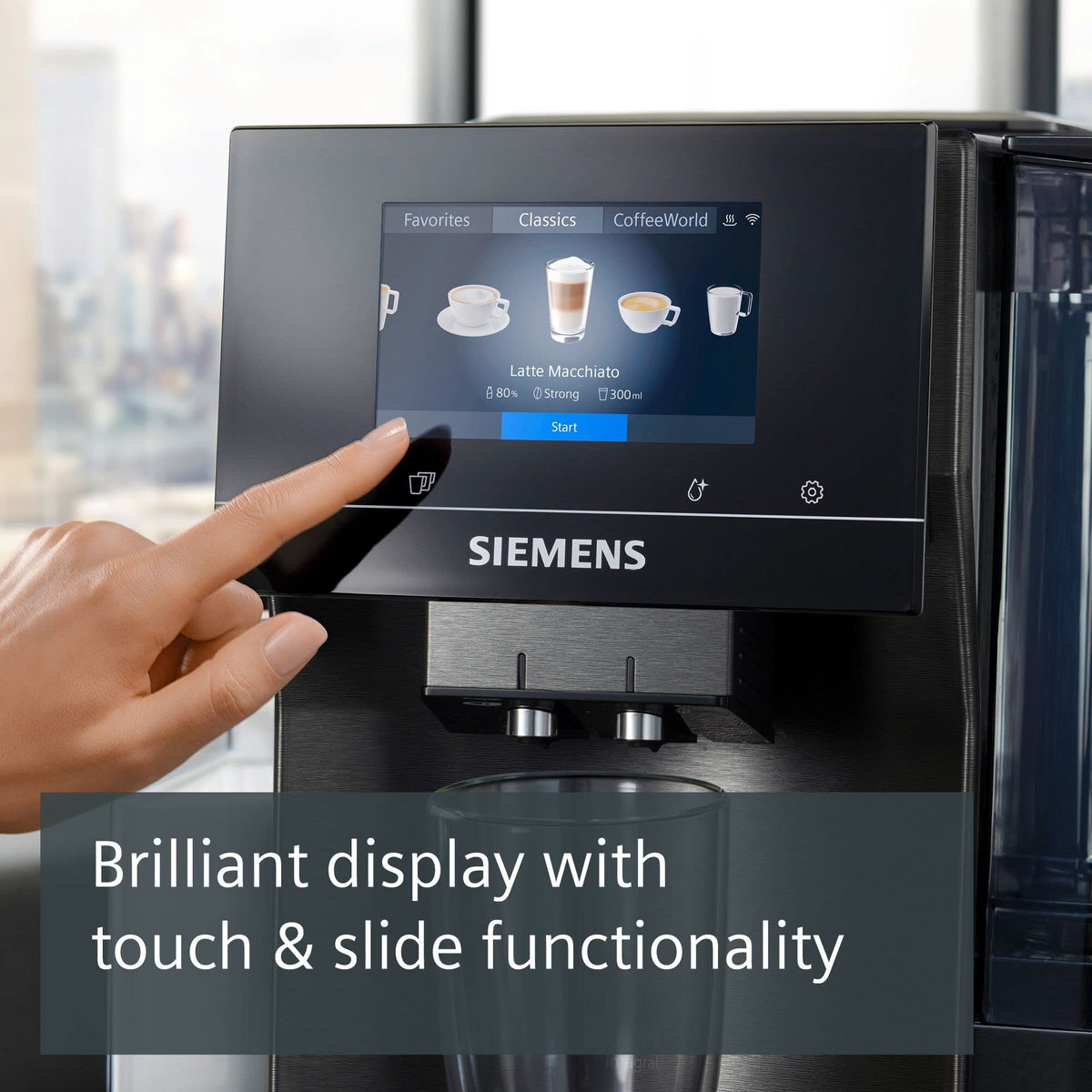 Siemens  Home Connect Bean to Cup Fully