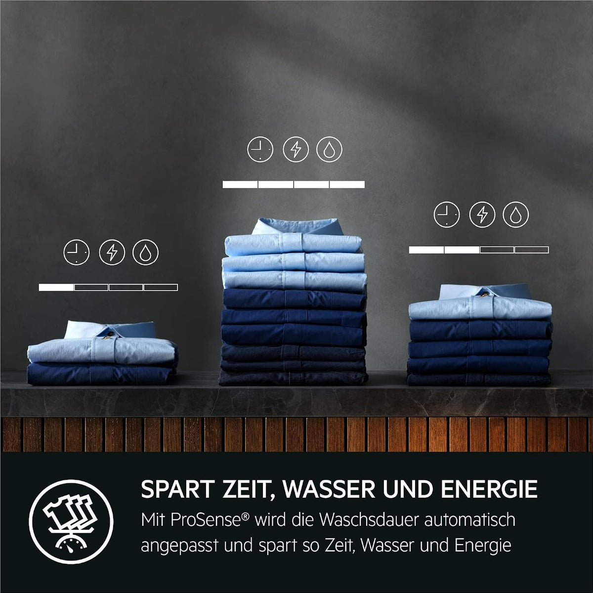 AEG Serie 6000 Waschmaschine 8 kg, ProSense Mengenautomatik, L6AMZ48FL