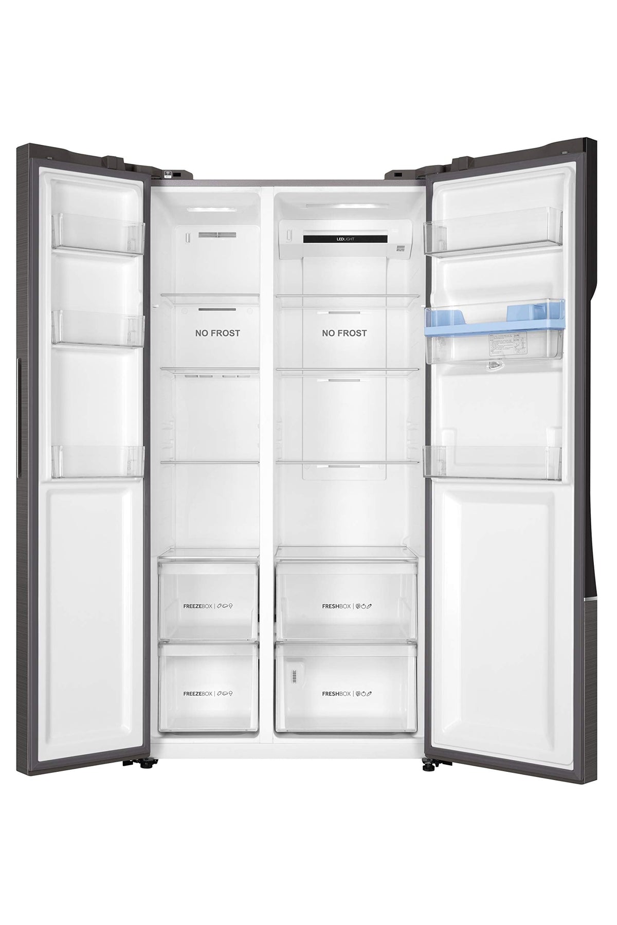 Haier Freestanding American Style Side By Side Fridge Freezer