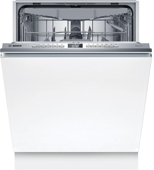 Bosch SMV4ECX32E, Serie 4, Smarter Geschirrspüler Vollintegriert 60 cm, Besteckschublade, Made in Germany Spülmaschine