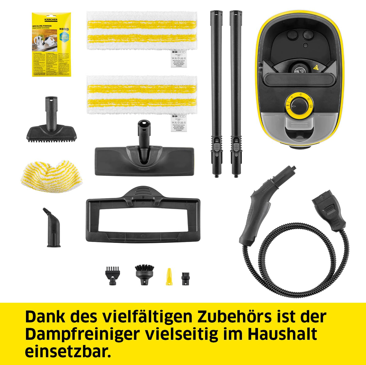 Kärcher Dampfreiniger SC 5 Deluxe Signature Line, Dampfdruck: 4 bar