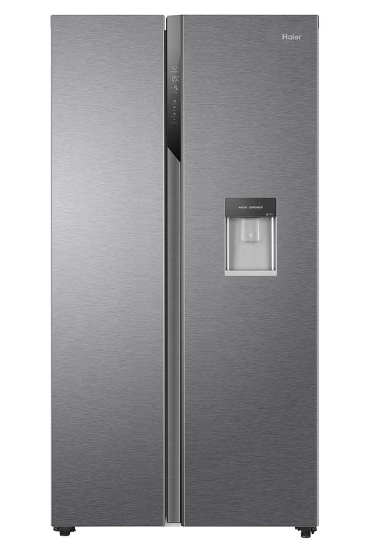 Haier Freestanding American Style Side By Side Fridge Freezer