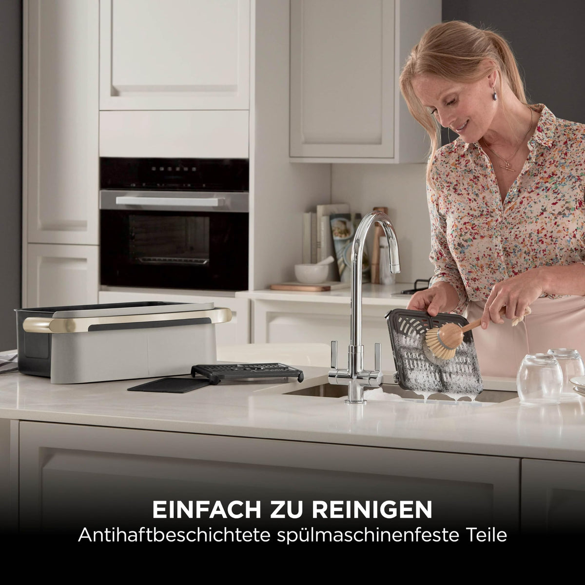 Ninja Foodi FlexDrawer Heißluftfritteuse, 10,4 L, Dual Zone, Schwarz