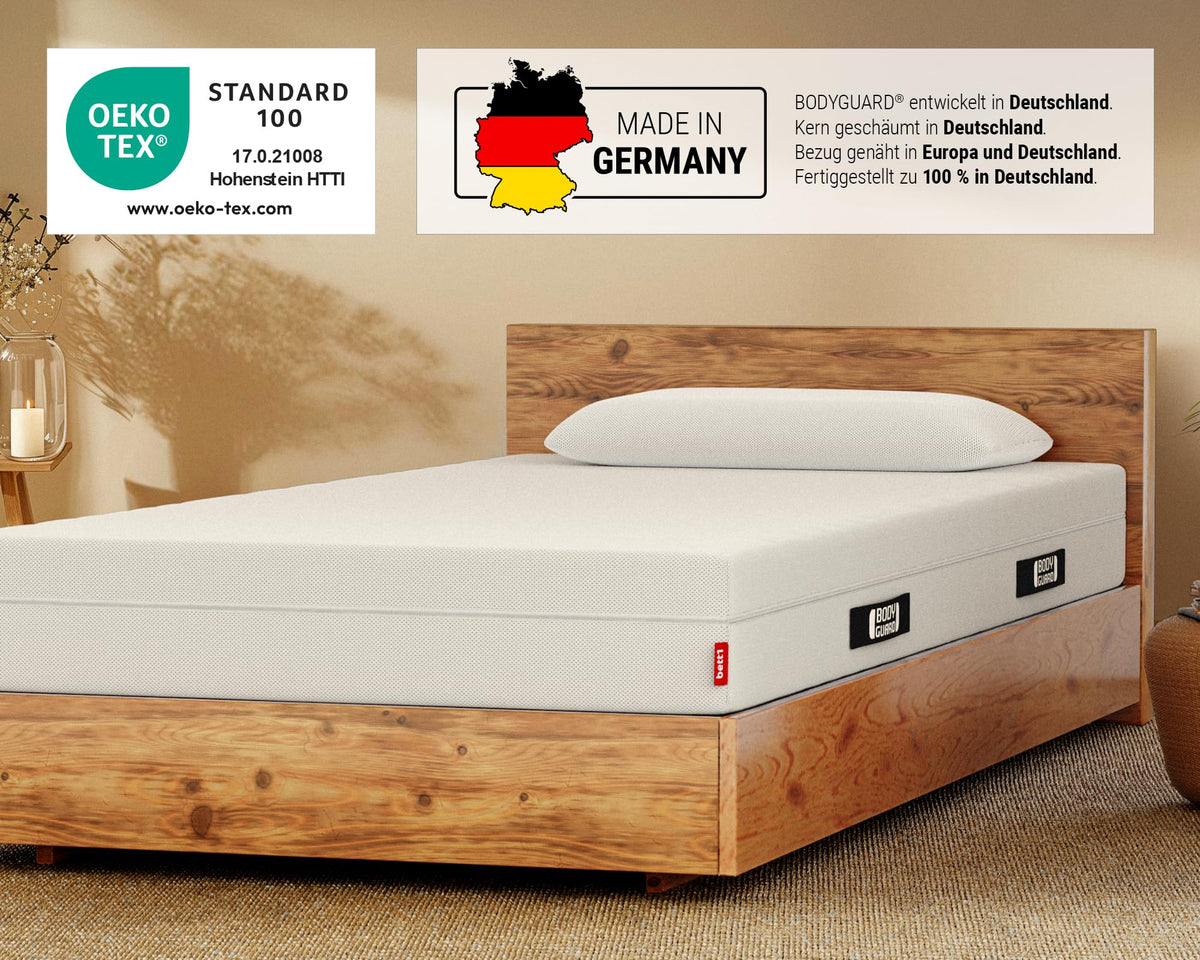 bett1 Bodyguard Anti-Kartell-Matratze 140x200 cm
