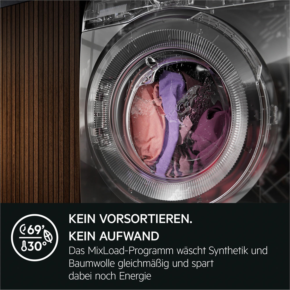 AEG Serie 6000 Waschmaschine 8 kg, ProSense Mengenautomatik, L6AMZ48FL