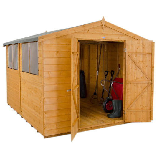 Forest Garden 10 x 8 Apex Shiplap Dip
