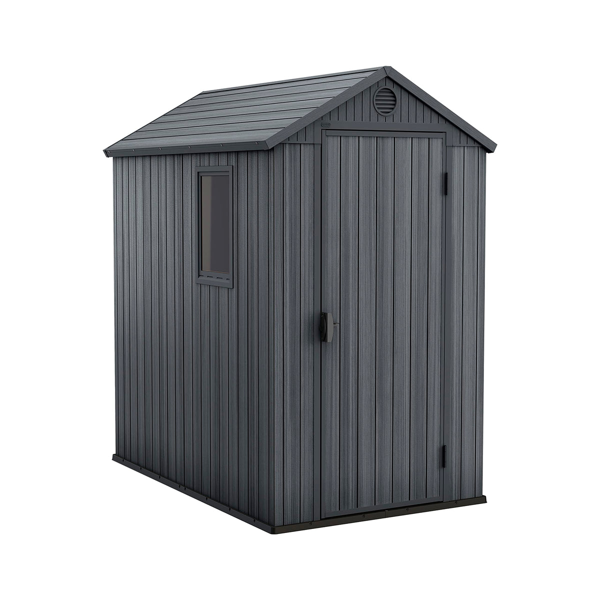 Keter Darwin Outdoor Apex Single Door Garden Storage Shed