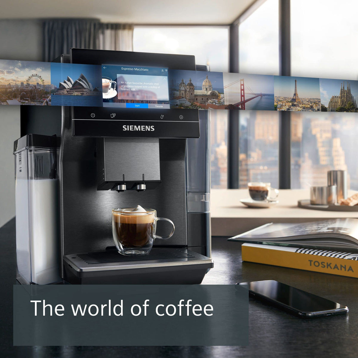Siemens  Home Connect Bean to Cup Fully
