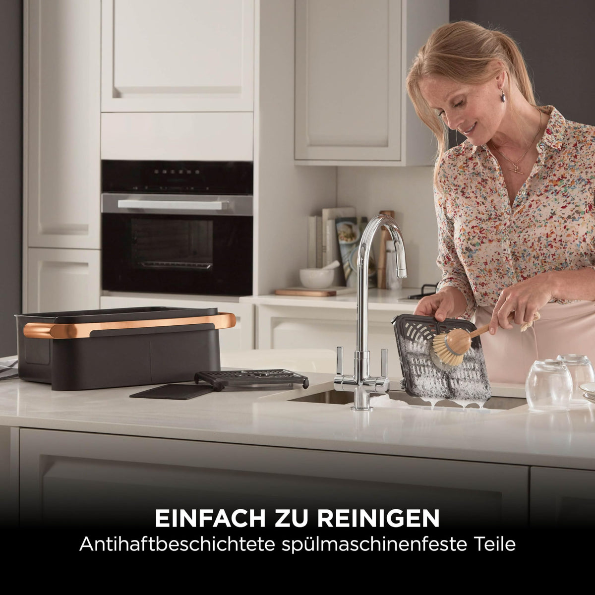 Ninja Foodi FlexDrawer Heißluftfritteuse, 10,4 L, Dual Zone, Schwarz